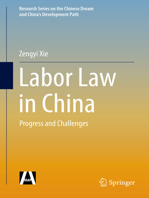 cover image of Labor Law in China